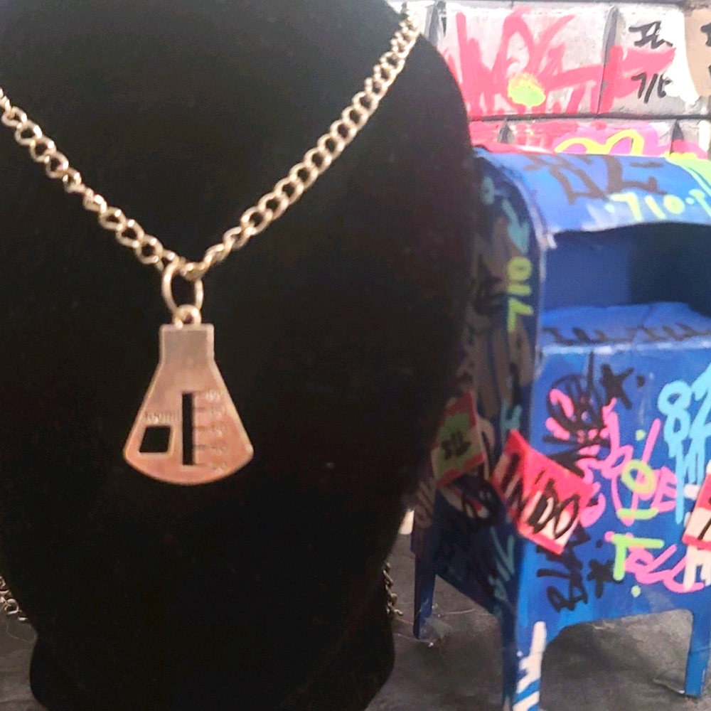 Hand Made Beaker Necklace